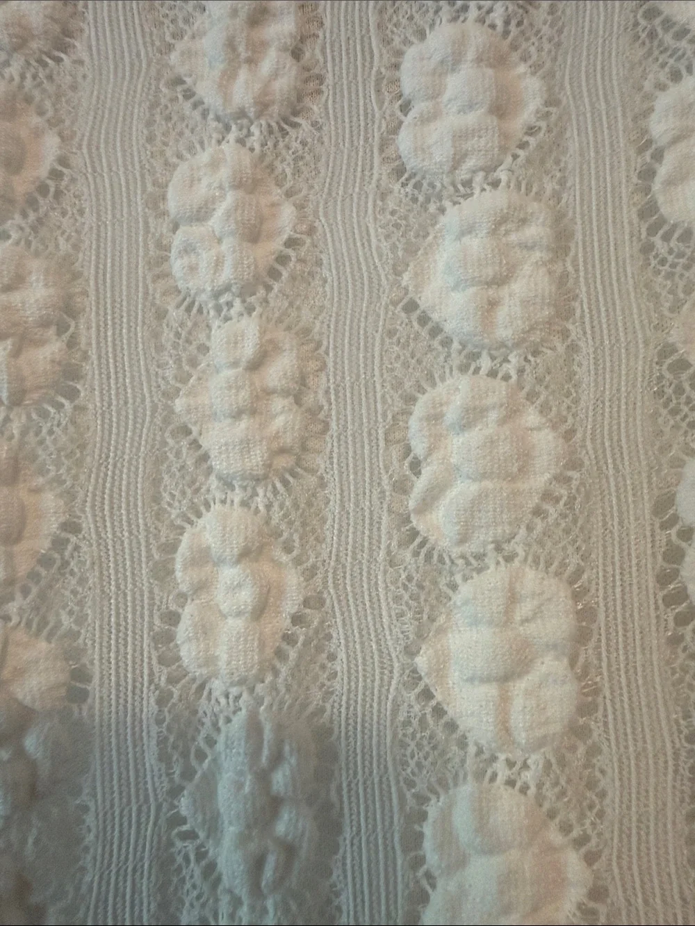 H&M White Floral Lace Sleeveless Party Dress - Picture 9 of 9